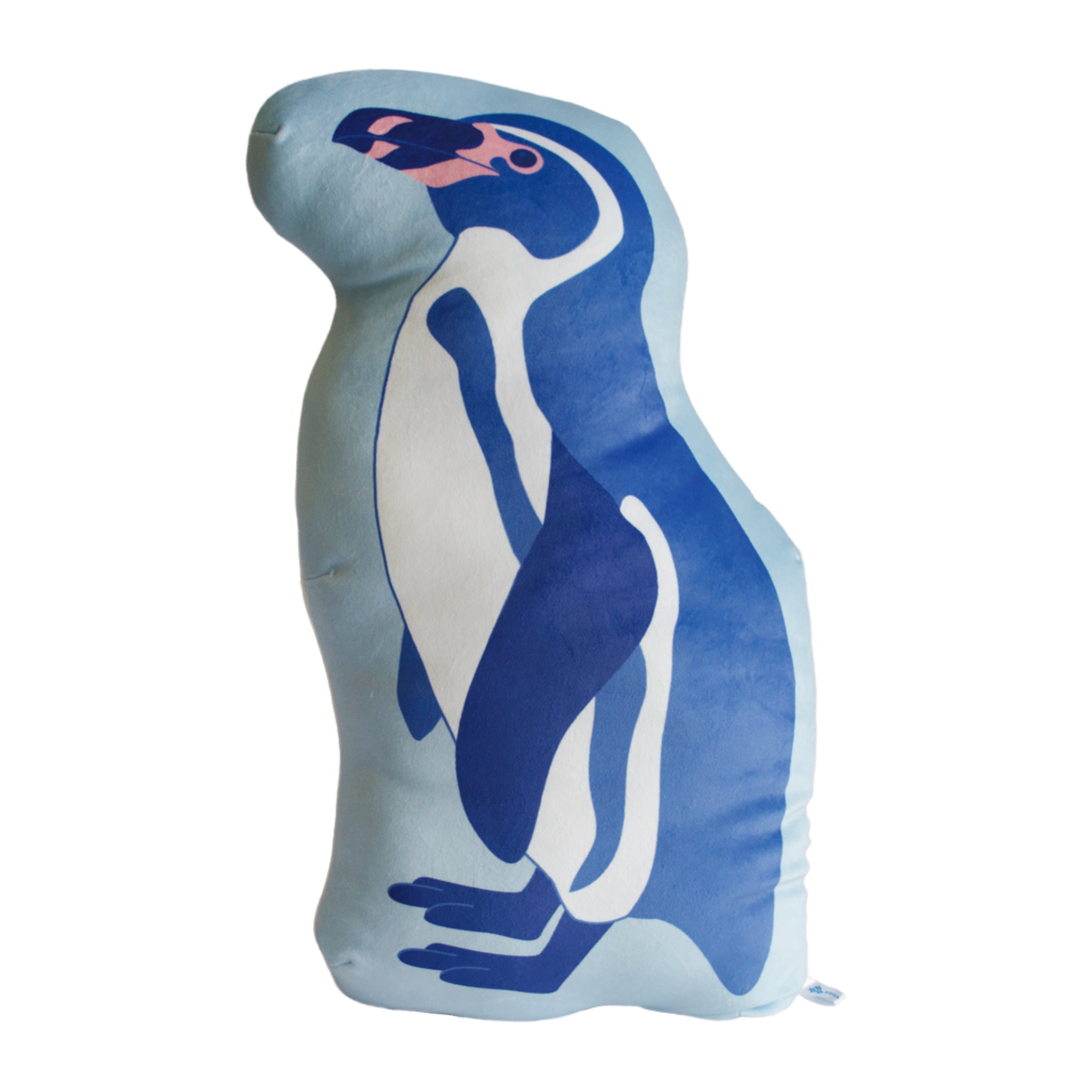 骨格標本クッションフンボルトペンギン青