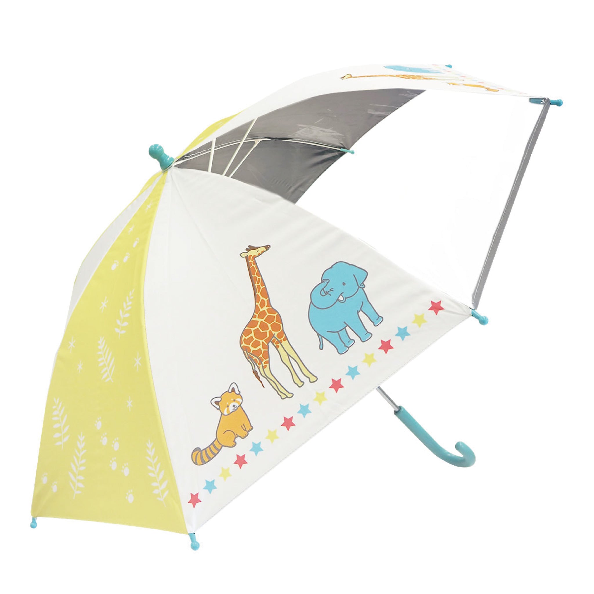 晴雨兼用こども傘サファリイエロー